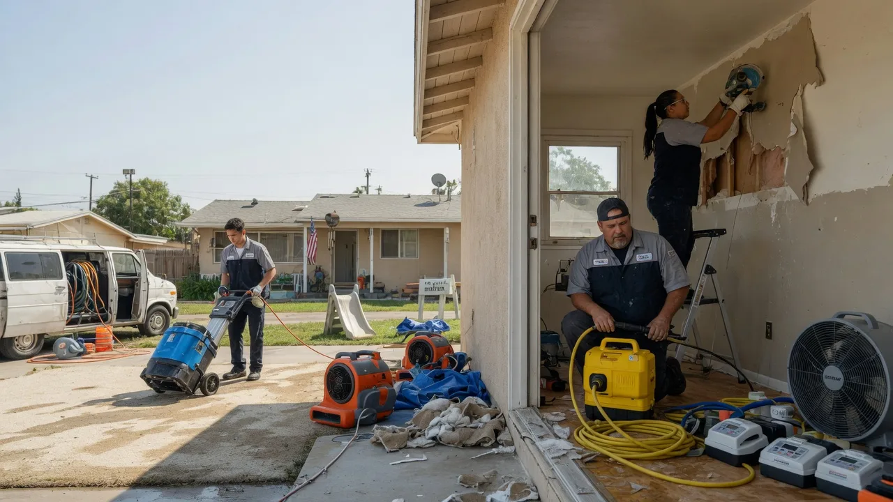 Water Damage Restoration in Oglesby, TX near me